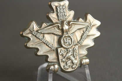NSDAP "Gautag Gera 1935" Tinnie. Rare. Original.