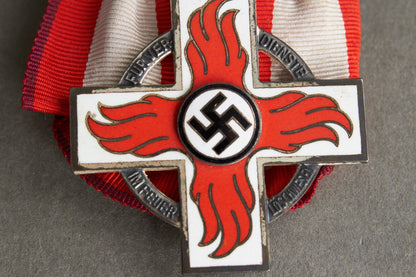 Feuerwehr "Ehrenzeichen 2. Stufe". Original.