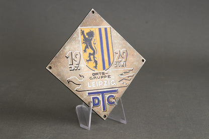 DTC Leipzig "Plakette" from 1929. Original.