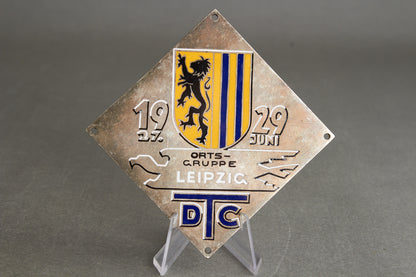 DTC Leipzig "Plakette" from 1929. Original.