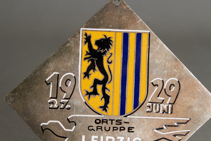 DTC Leipzig "Plakette" from 1929. Original.