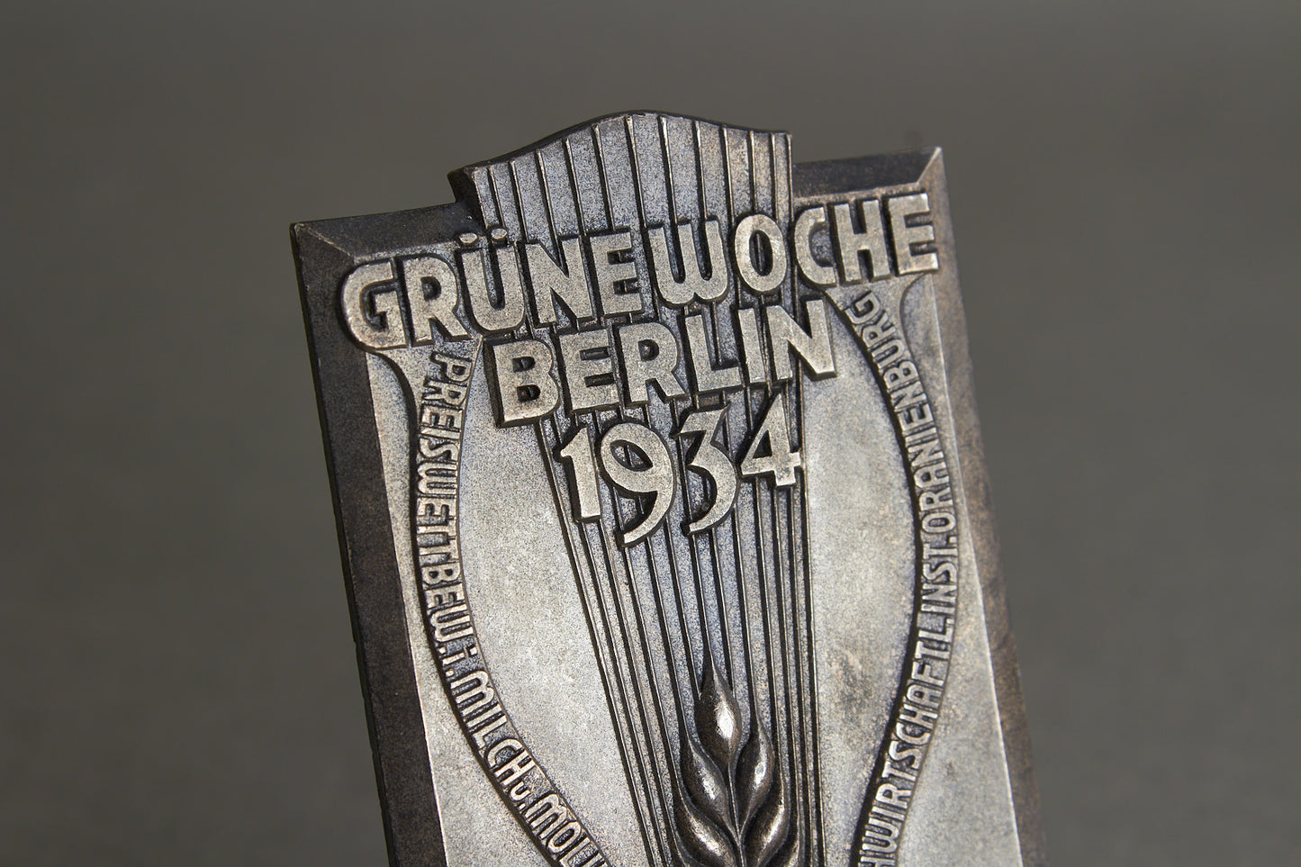 Reichsnährstand "Plakette" from 1934. Original.