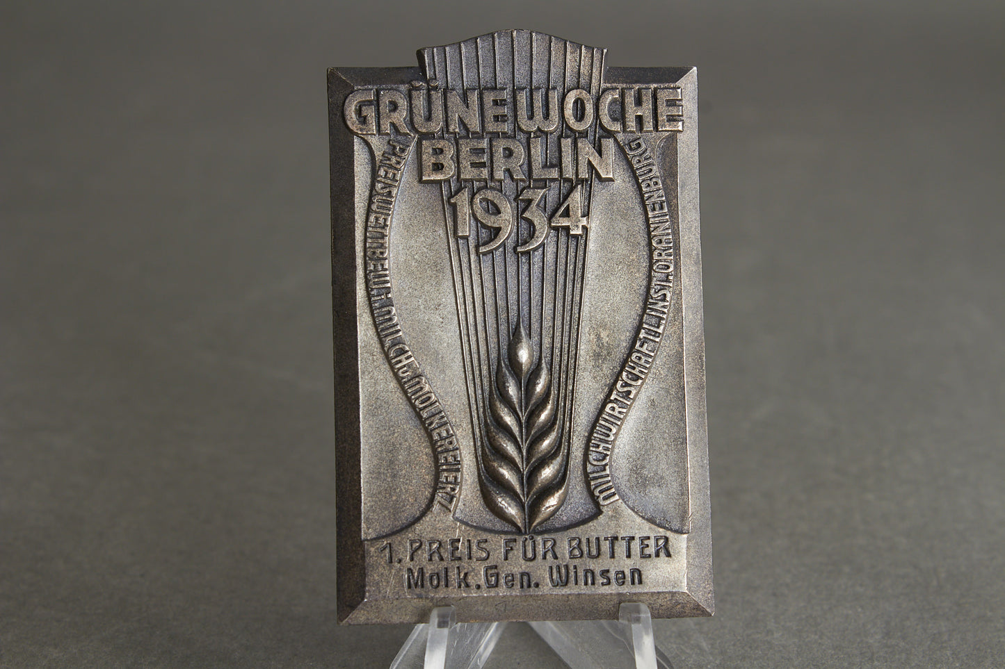 Reichsnährstand "Plakette" from 1934. Original.