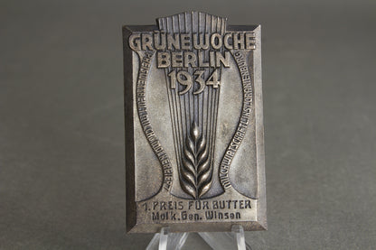 Reichsnährstand "Plakette" from 1934. Original.