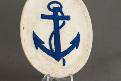 Kriegsmarine "Ärmelabzeichen" Career Sleeve Insignia. Maker Marked. Original