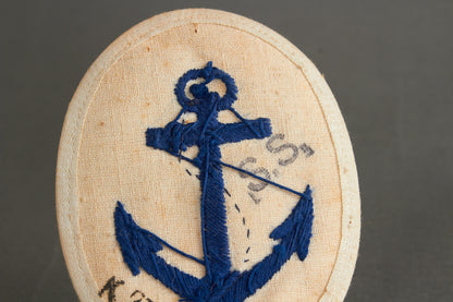 Kriegsmarine "Ärmelabzeichen" Career Sleeve Insignia. Maker Marked. Original