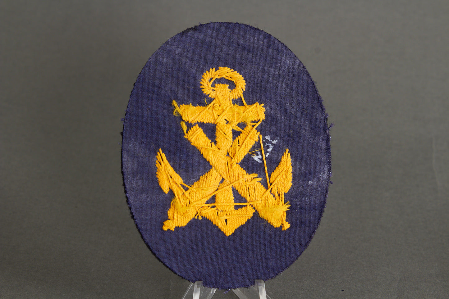 Kriegsmarine "Ärmelabzeichen" Career Sleeve Insignia. Maker Marked. Original