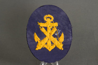 Kriegsmarine "Ärmelabzeichen" Career Sleeve Insignia. Maker Marked. Original