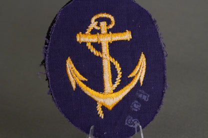 Kriegsmarine "Ärmelabzeichen" Career Sleeve Insignia. Maker marked. Original