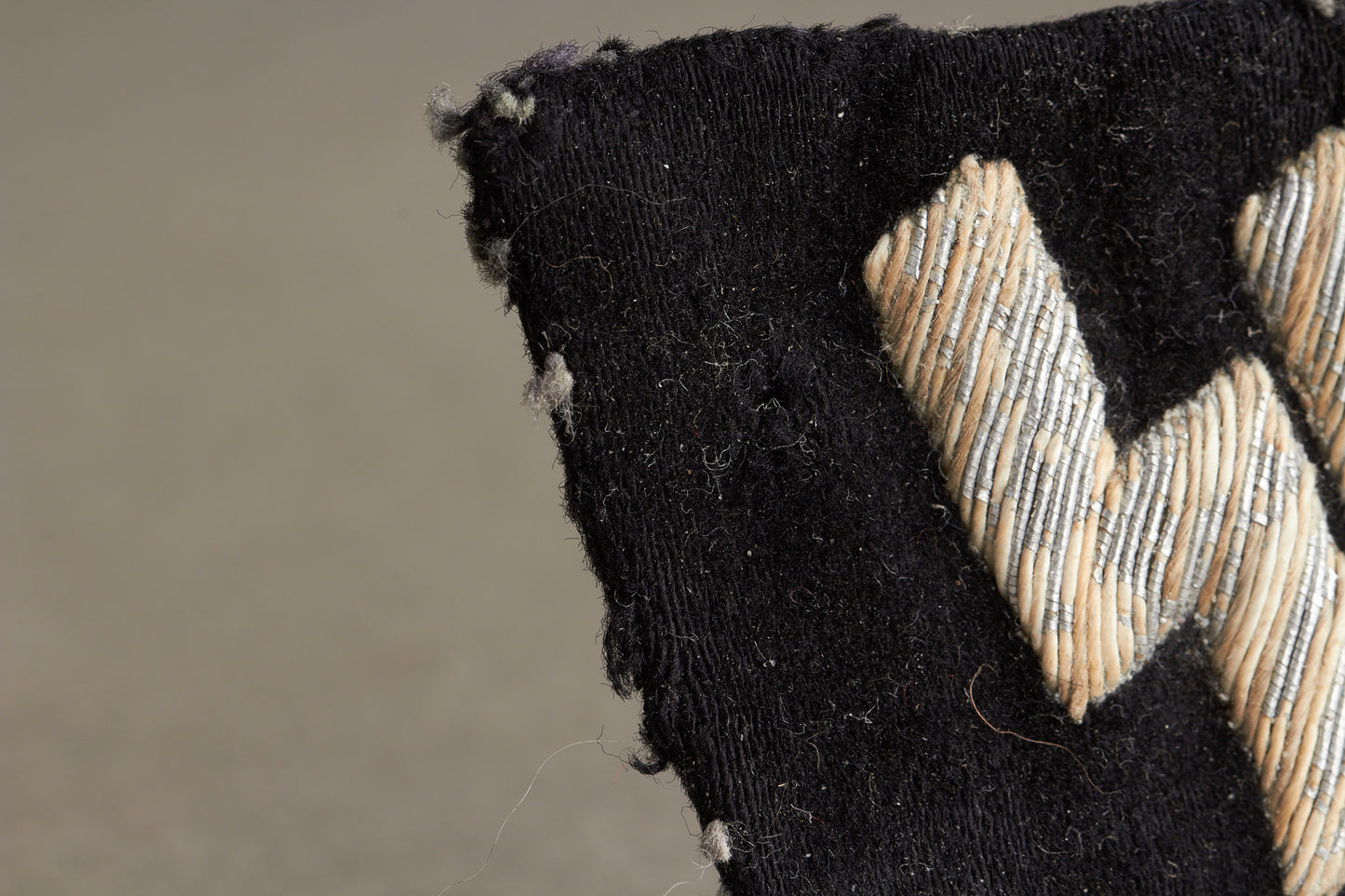 Waffen-SS Officer Collar tab. Tunic removed. Original.