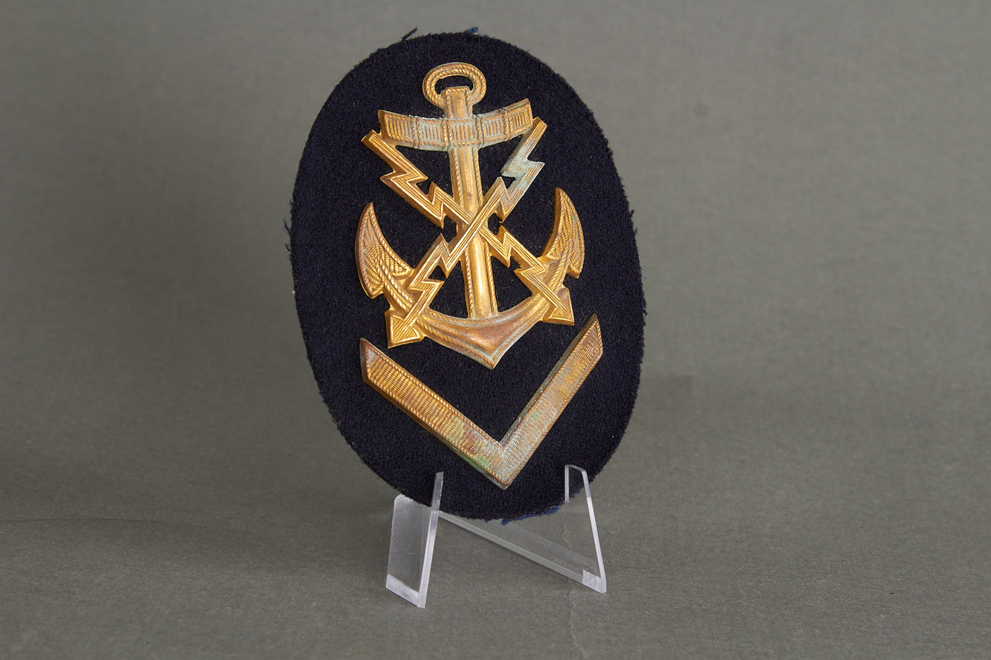 Kriegsmarine "Ärmelabzeichen" Career Sleeve Insignia. Maker Marked. Original