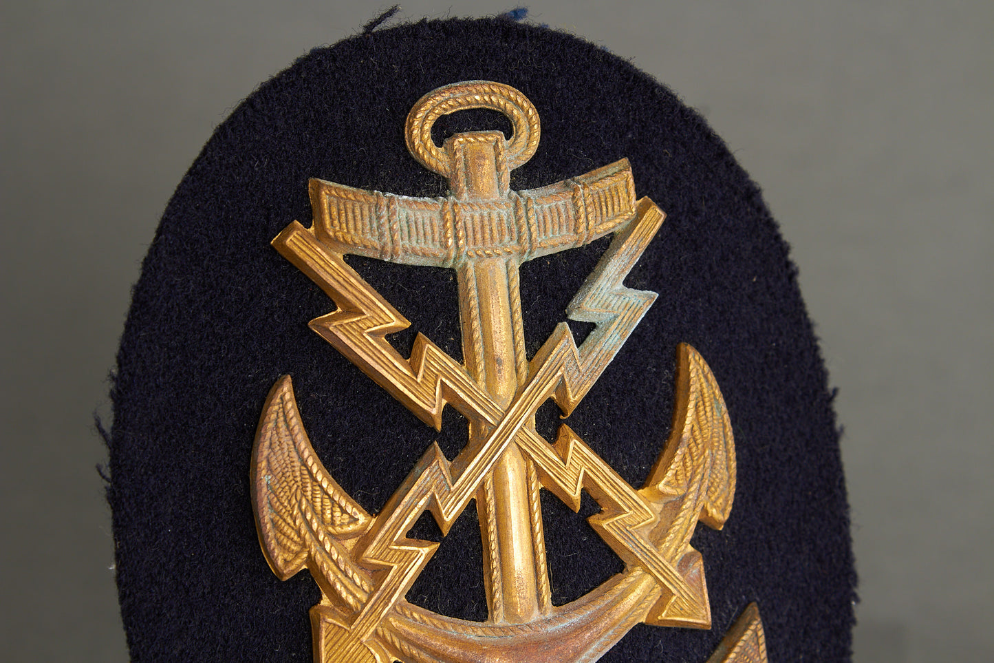 Kriegsmarine "Ärmelabzeichen" Career Sleeve Insignia. Maker Marked. Original