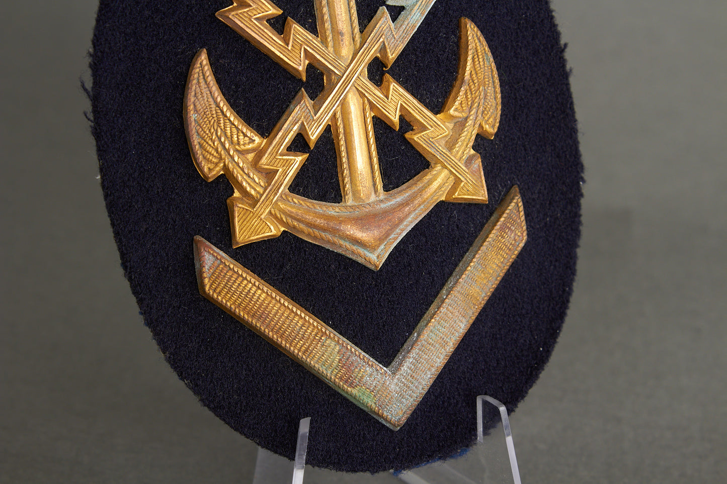 Kriegsmarine "Ärmelabzeichen" Career Sleeve Insignia. Maker Marked. Original