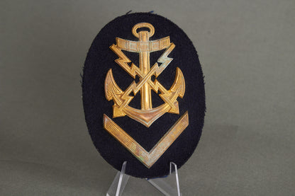 Kriegsmarine "Ärmelabzeichen" Career Sleeve Insignia. Maker Marked. Original