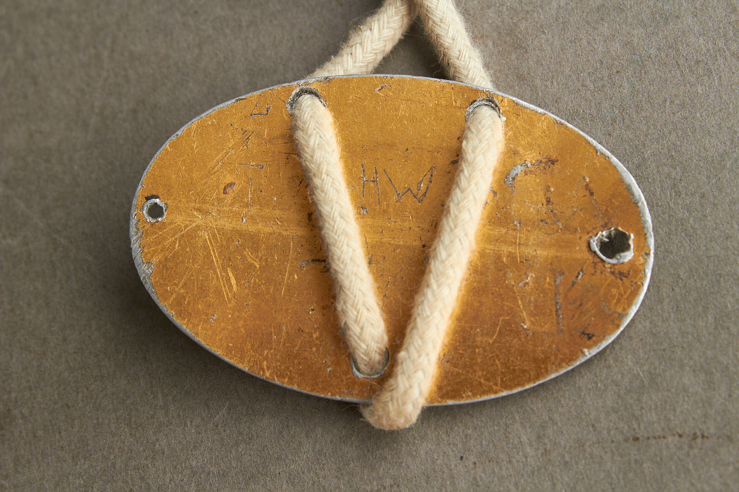 Kriegsmarine "Erkennungsmarken" Dog Tag. Original.