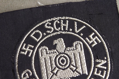 DRL "D.SCH.V - Gau Westfalen" Cloth "Leistungsabzeichen". Original.