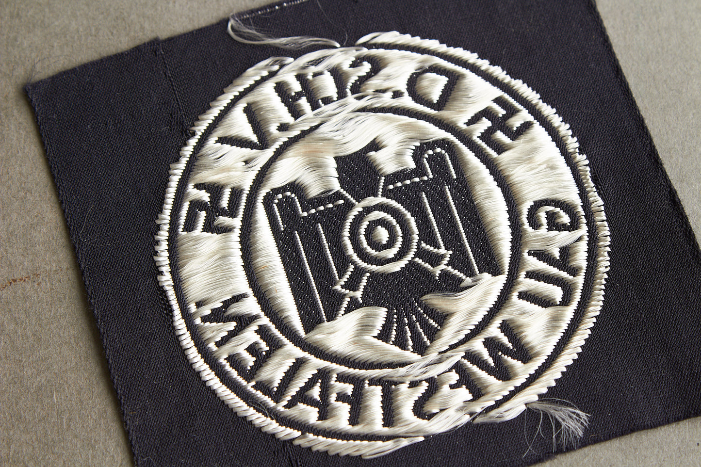 DRL "D.SCH.V - Gau Westfalen" Cloth "Leistungsabzeichen". Original.