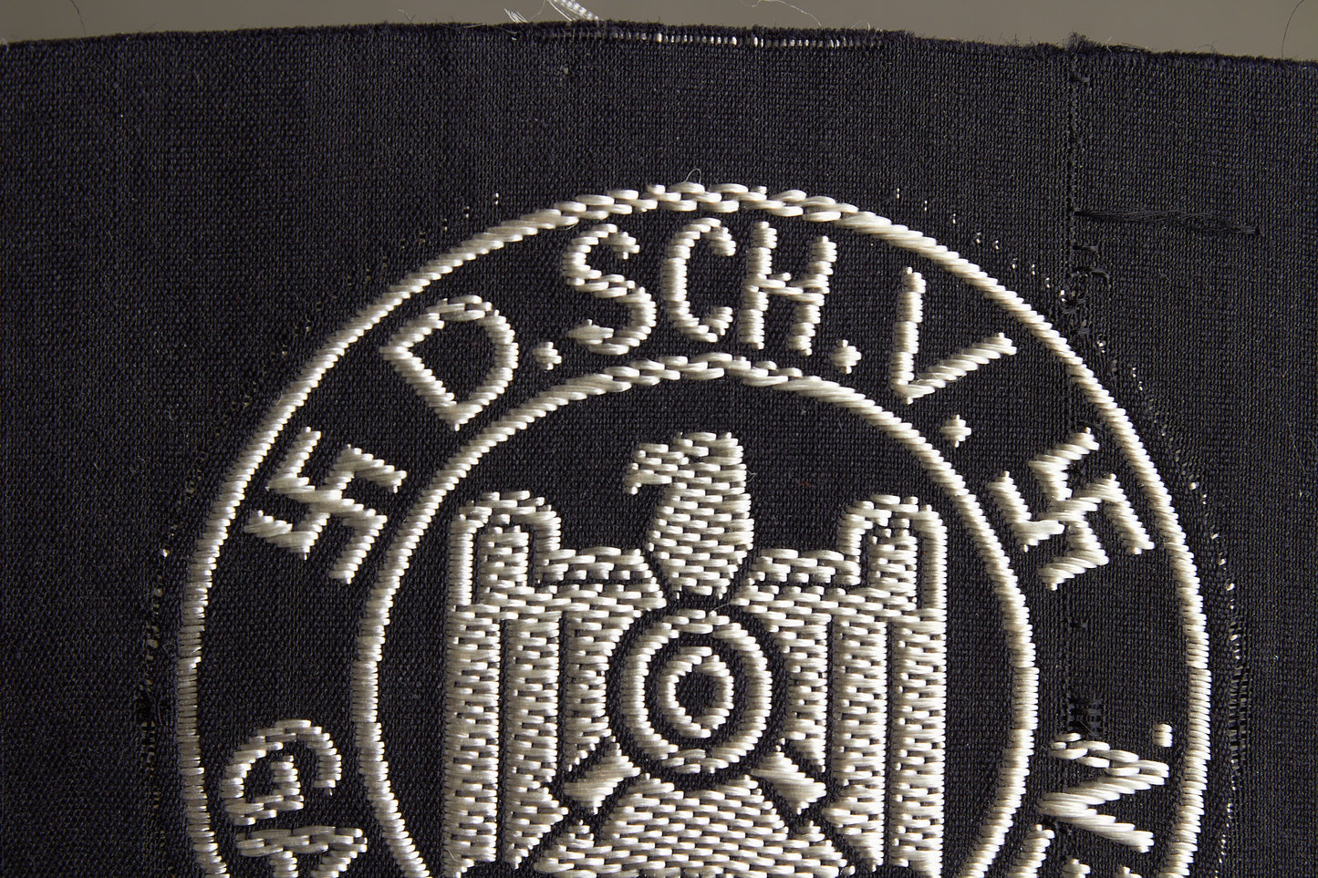 DRL "D.SCH.V - Gau Westfalen" Cloth "Leistungsabzeichen". Original.