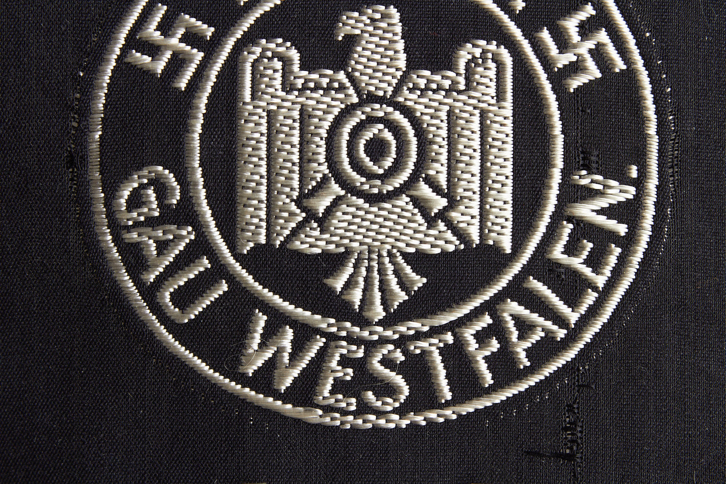 DRL "D.SCH.V - Gau Westfalen" Cloth "Leistungsabzeichen". Original.