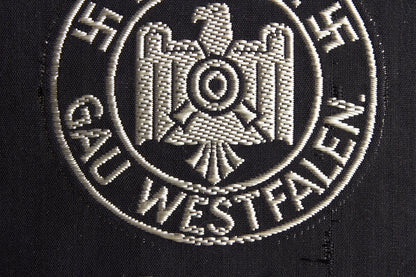 DRL "D.SCH.V - Gau Westfalen" Cloth "Leistungsabzeichen". Original.