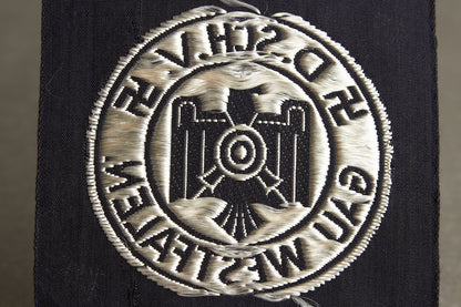 DRL "D.SCH.V - Gau Westfalen" Cloth "Leistungsabzeichen". Original.