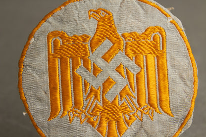 DRL Cloth "Leistungsabzeichen" in Grey. Tunic removed. Original.