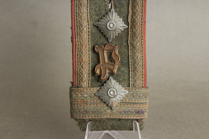 Wehrmacht Panzer Unteroffizier "Sturmgeschütz" Shoulder board. Original.
