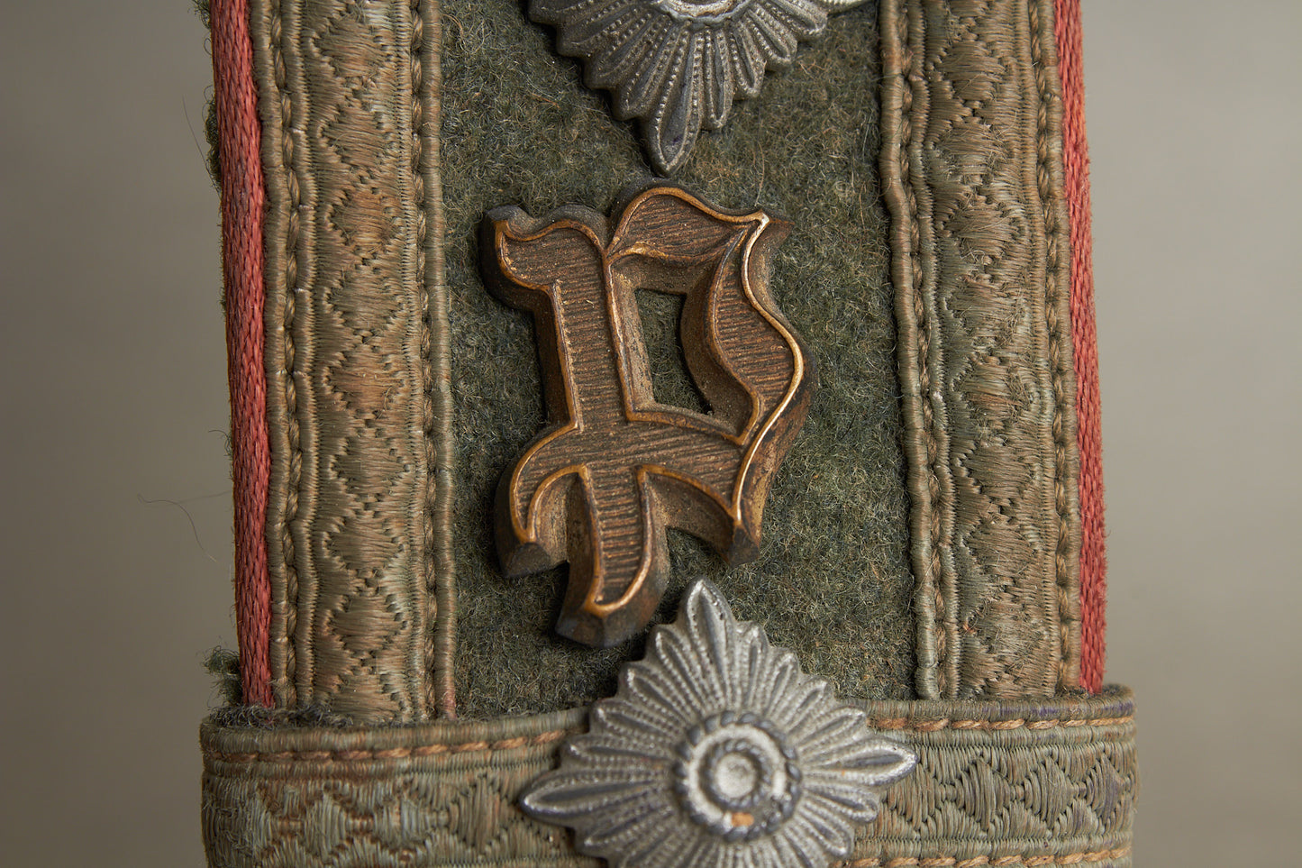Wehrmacht Panzer Unteroffizier "Sturmgeschütz" Shoulder board. Original.