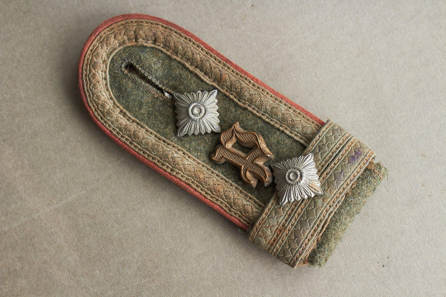 Wehrmacht Panzer Unteroffizier "Sturmgeschütz" Shoulder board. Original.