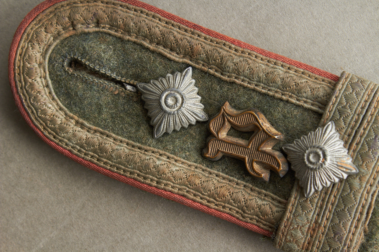 Wehrmacht Panzer Unteroffizier "Sturmgeschütz" Shoulder board. Original.