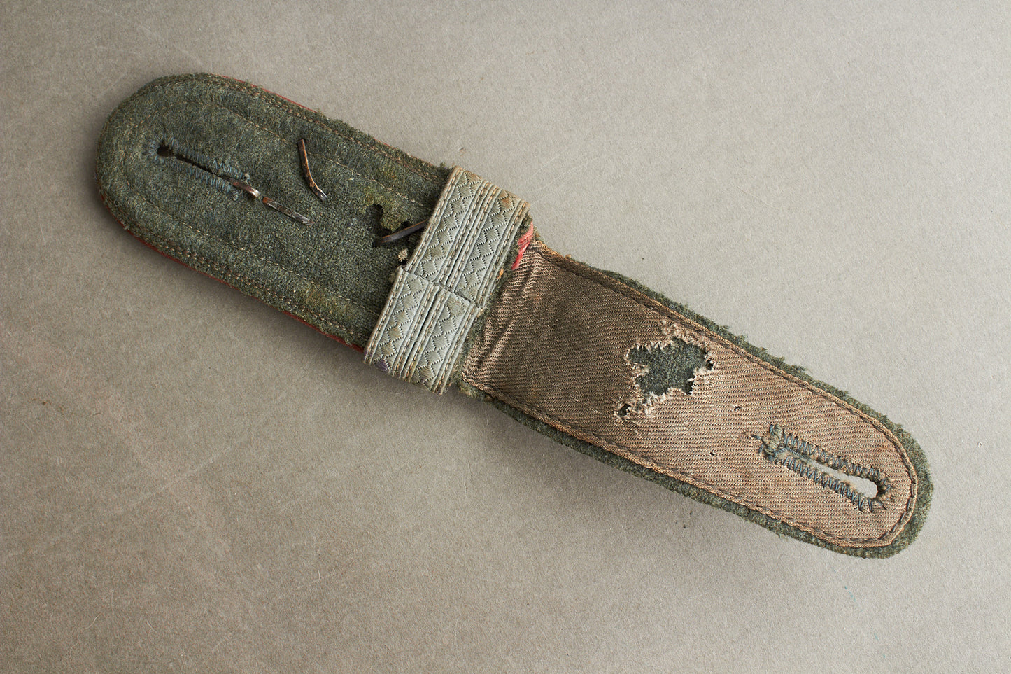 Wehrmacht Panzer Unteroffizier "Sturmgeschütz" Shoulder board. Original.