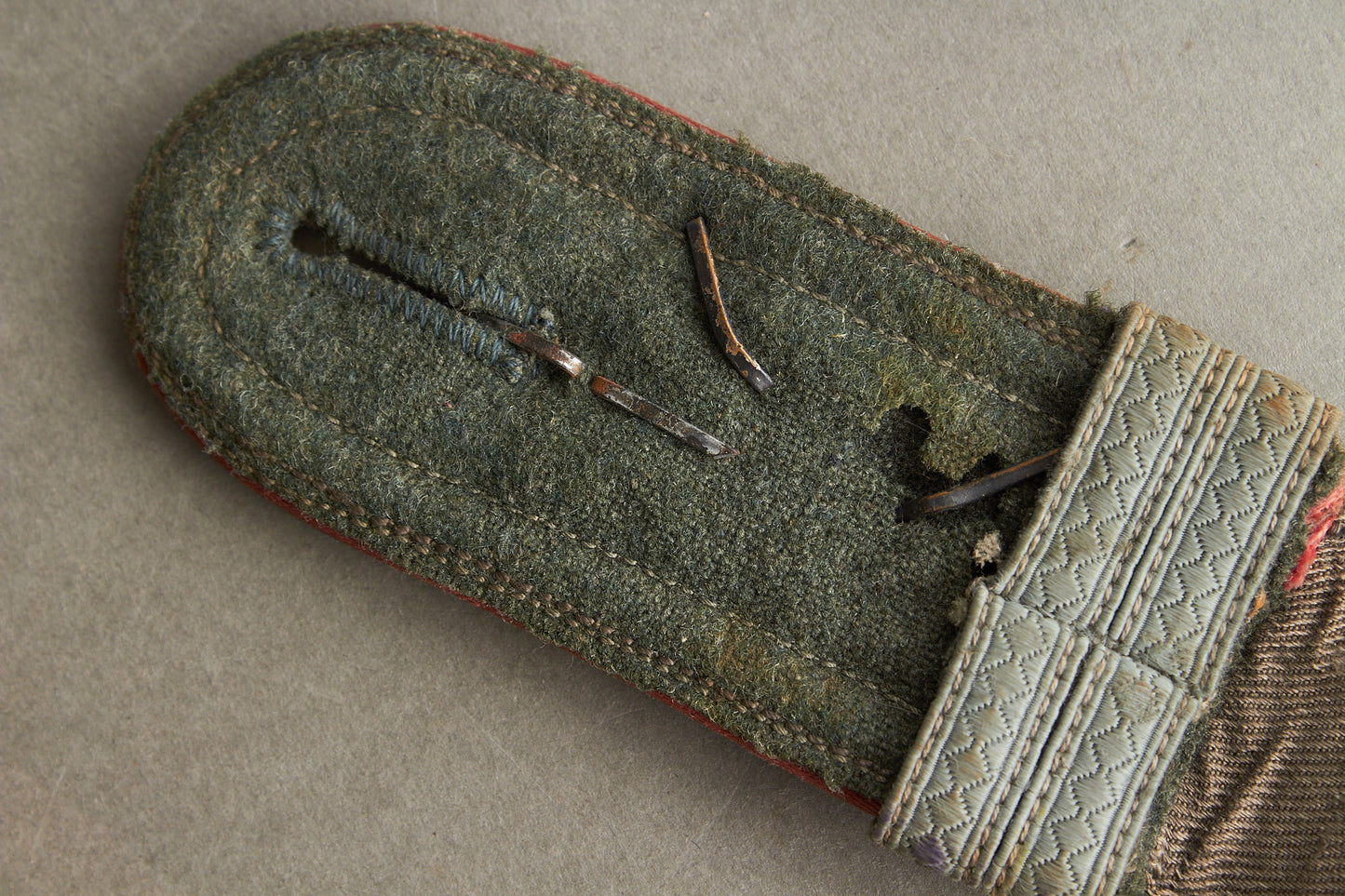 Wehrmacht Panzer Unteroffizier "Sturmgeschütz" Shoulder board. Original.