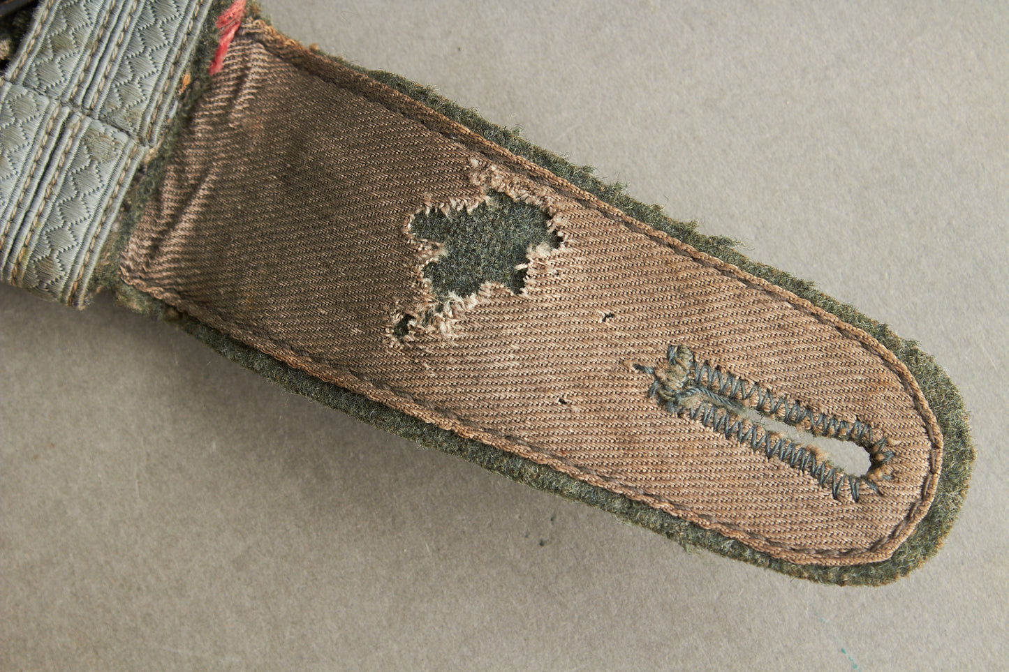 Wehrmacht Panzer Unteroffizier "Sturmgeschütz" Shoulder board. Original.