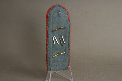 Wehrmacht Artillerie Unteroffizier Shoulder board. Tunic removed. Original.