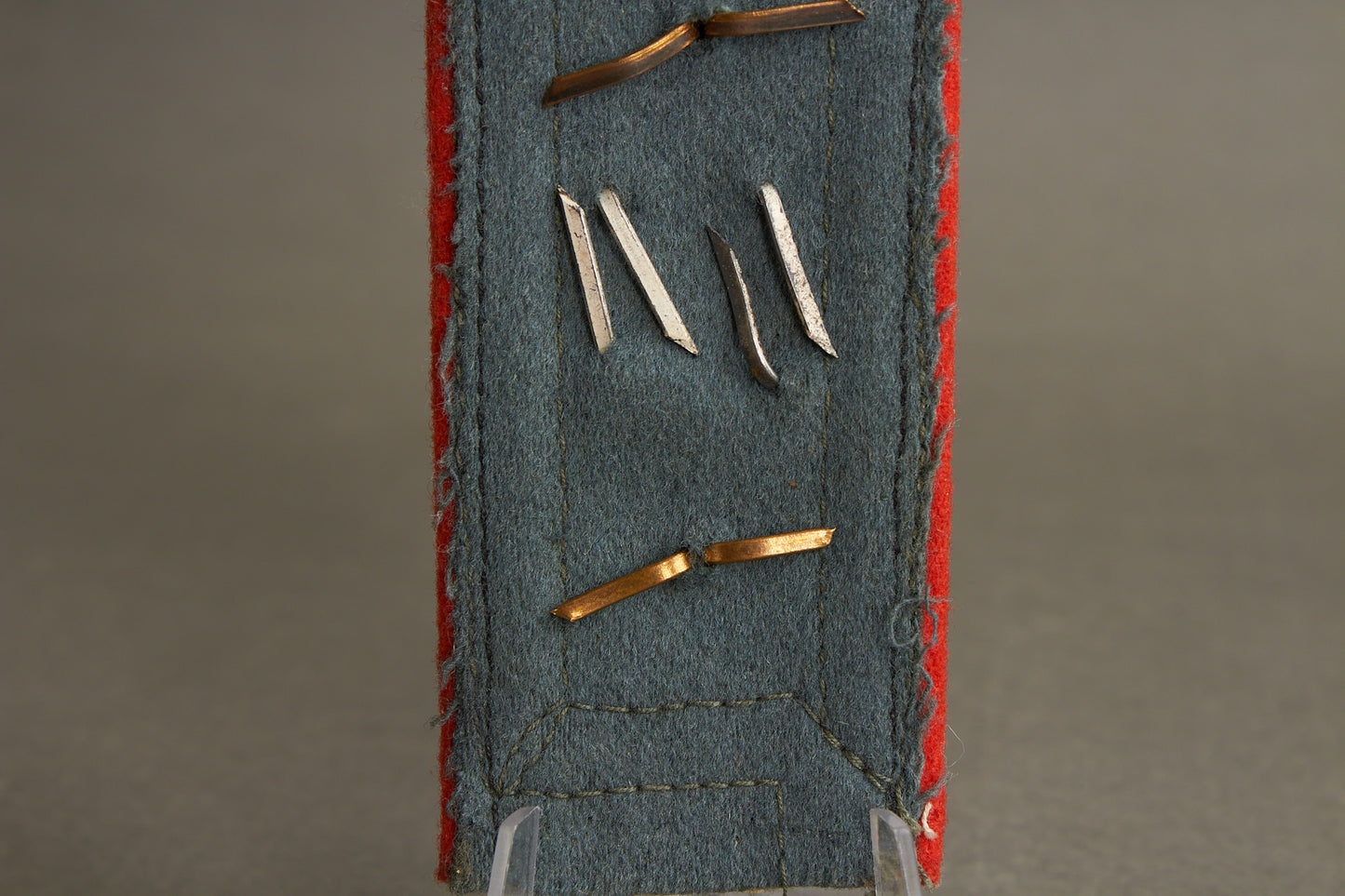 Wehrmacht Artillerie Unteroffizier Shoulder board. Tunic removed. Original.