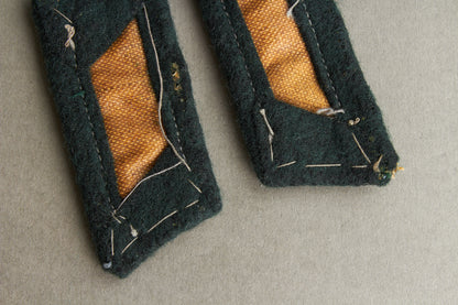 Wehrmacht "Artillerie" Collar Tabs. Matching. Tunic removed. Original.