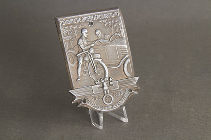 Early NSKK "Plakette" from 1935. Rare. Original.