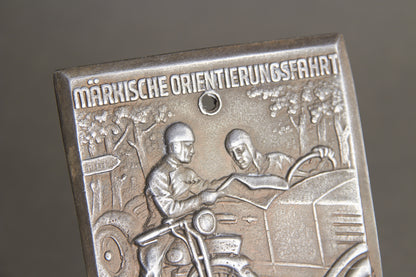 Early NSKK "Plakette" from 1935. Rare. Original.