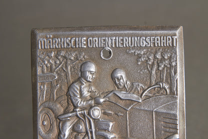 Early NSKK "Plakette" from 1935. Rare. Original.