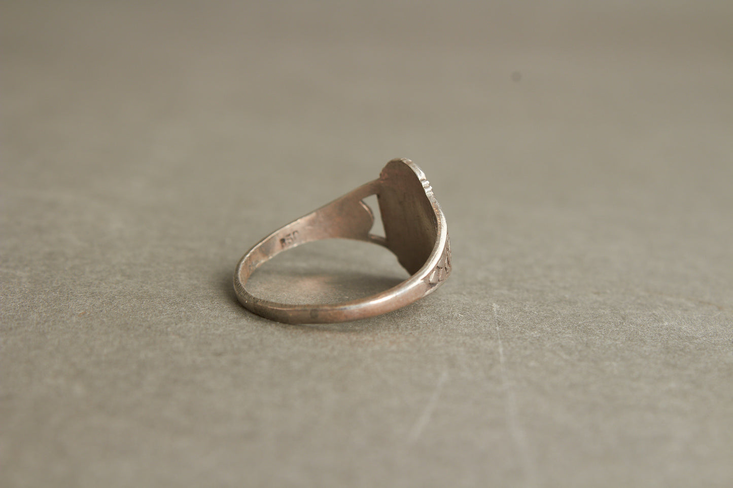 NSDAP Fingerring. 850-Silver. Original.