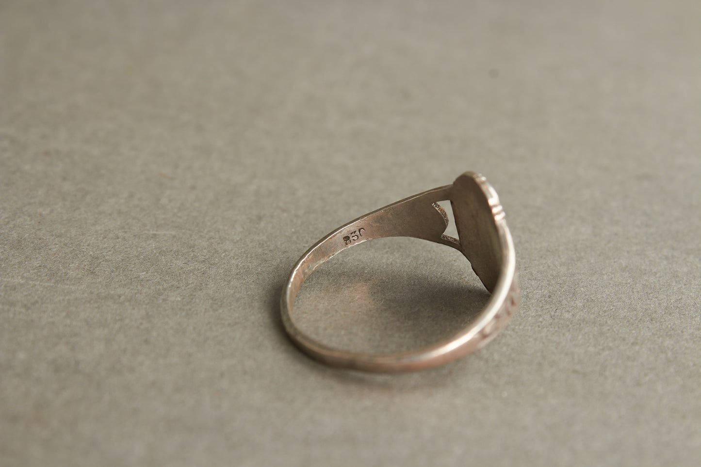 NSDAP Fingerring. 850-Silver. Original.