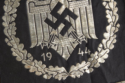DRL "1944" Cloth "Leistungsabzeichen". Original.