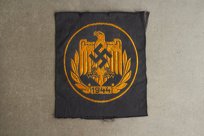 DRL "1944" Cloth "Leistungsabzeichen". Original.