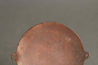 RVK (Reichsverband des Kraftfahrgewerbes) "Autoplakette". Rare. Original.
