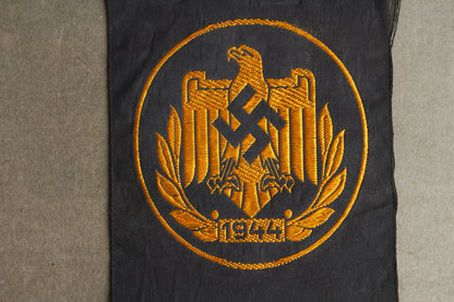 DRL "1944" Cloth "Leistungsabzeichen". Original.