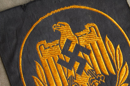 DRL "1944" Cloth "Leistungsabzeichen". Original.