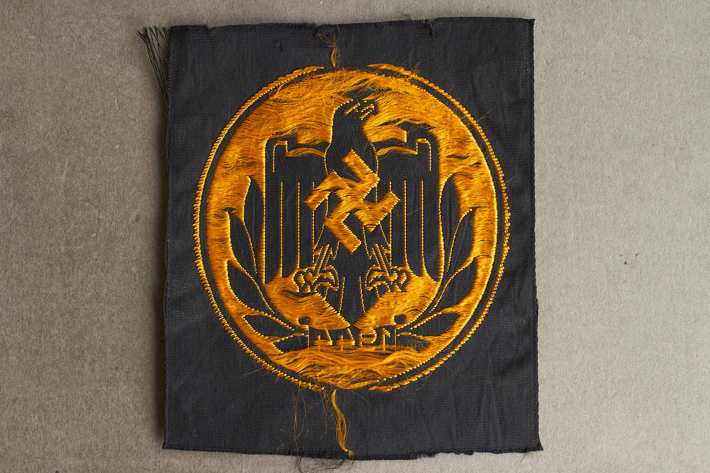 DRL "1944" Cloth "Leistungsabzeichen". Original.