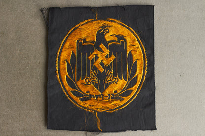 DRL "1944" Cloth "Leistungsabzeichen". Original.