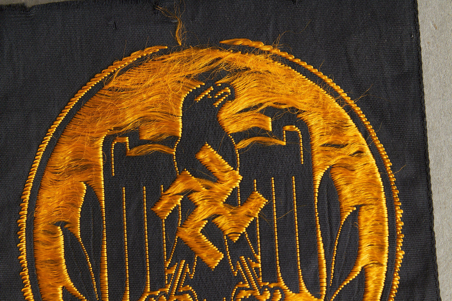 DRL "1944" Cloth "Leistungsabzeichen". Original.