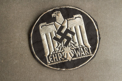 DRL "LEHRWART" Cloth "Leistungsabzeichen". Tunic Removed. Original.